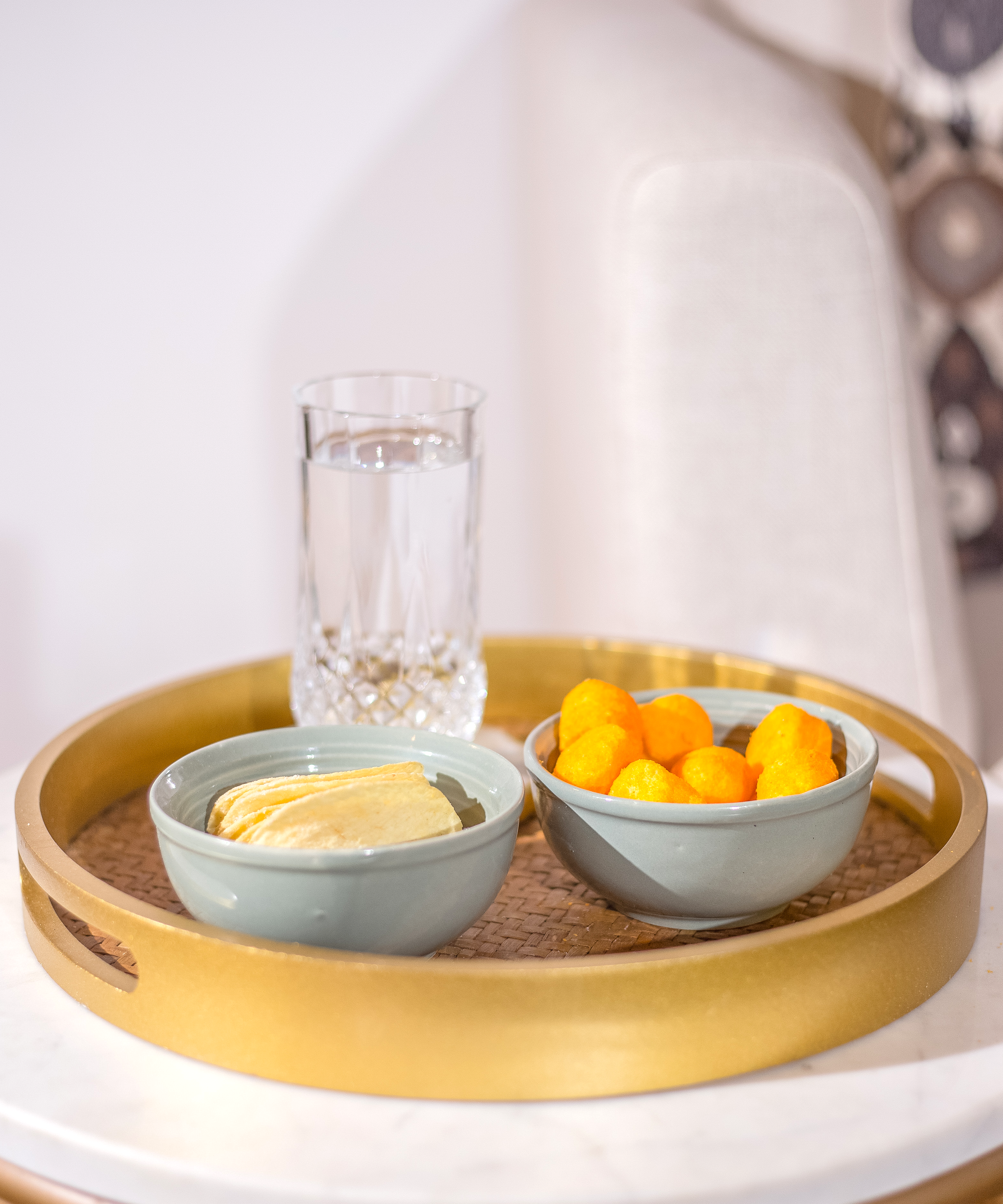 Studio Pottery Ceramic Light Pastel Green Bowls - Set of 2