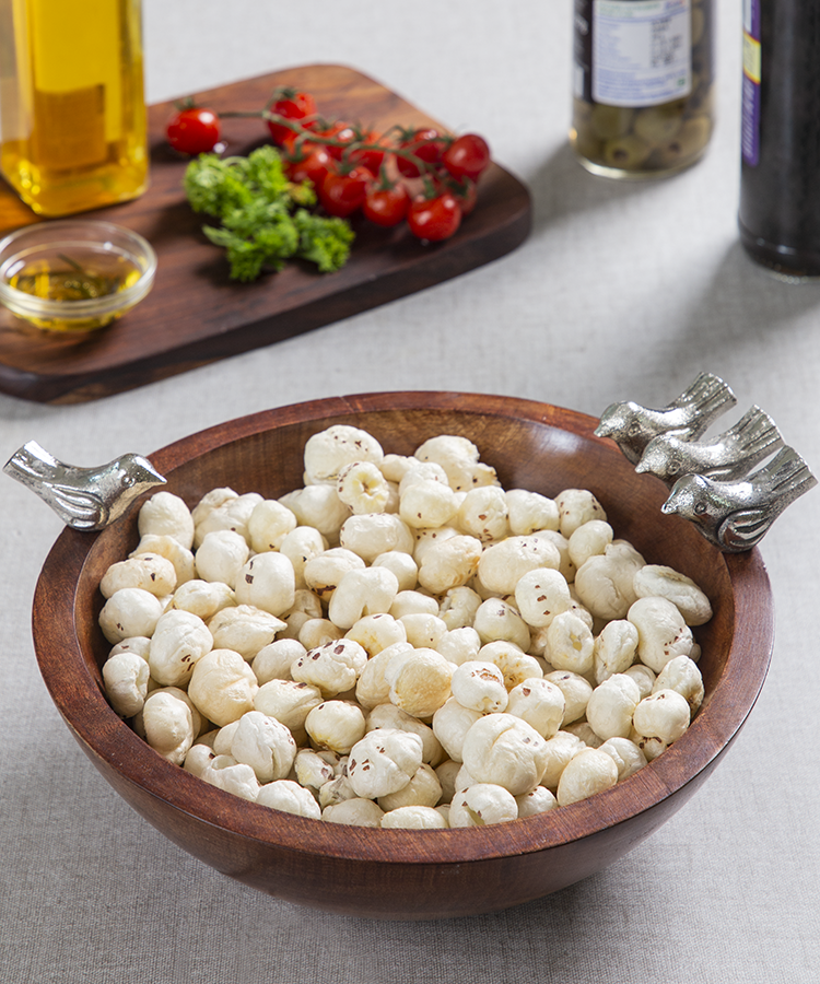 Wooden Bird Serving Bowl