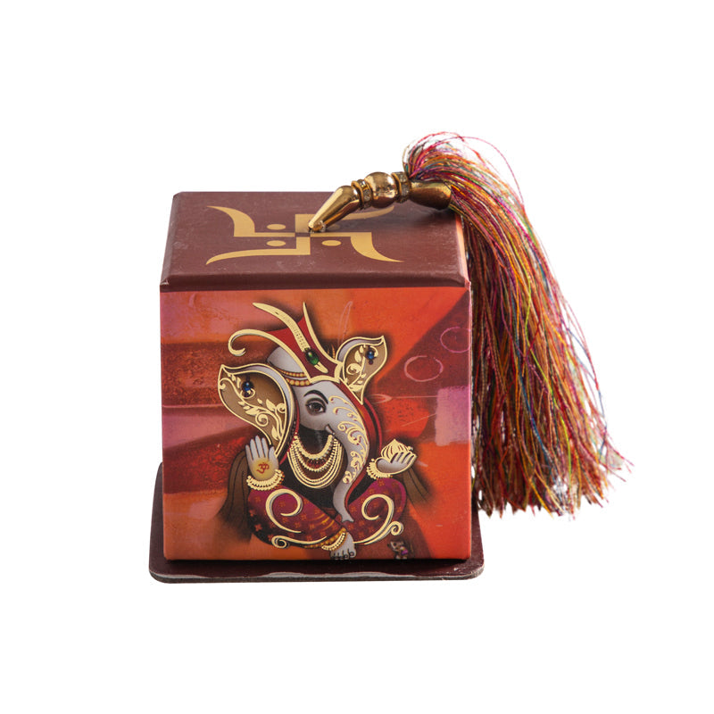 Lucky Charm Ganeshas on Semi Precious Agate Base