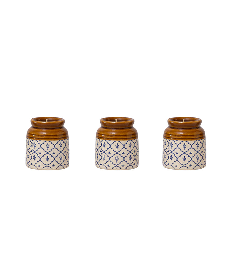 Moroccan Burni Candle Set Of Three