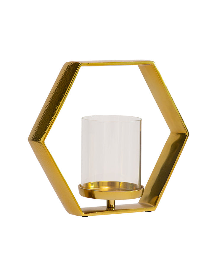 Hexagon Candle Holder