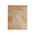 Staggering Natural Multi Colour Hues Shell Photoframe