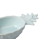 Pineapple Ceramic Light Blue Snack Bowl