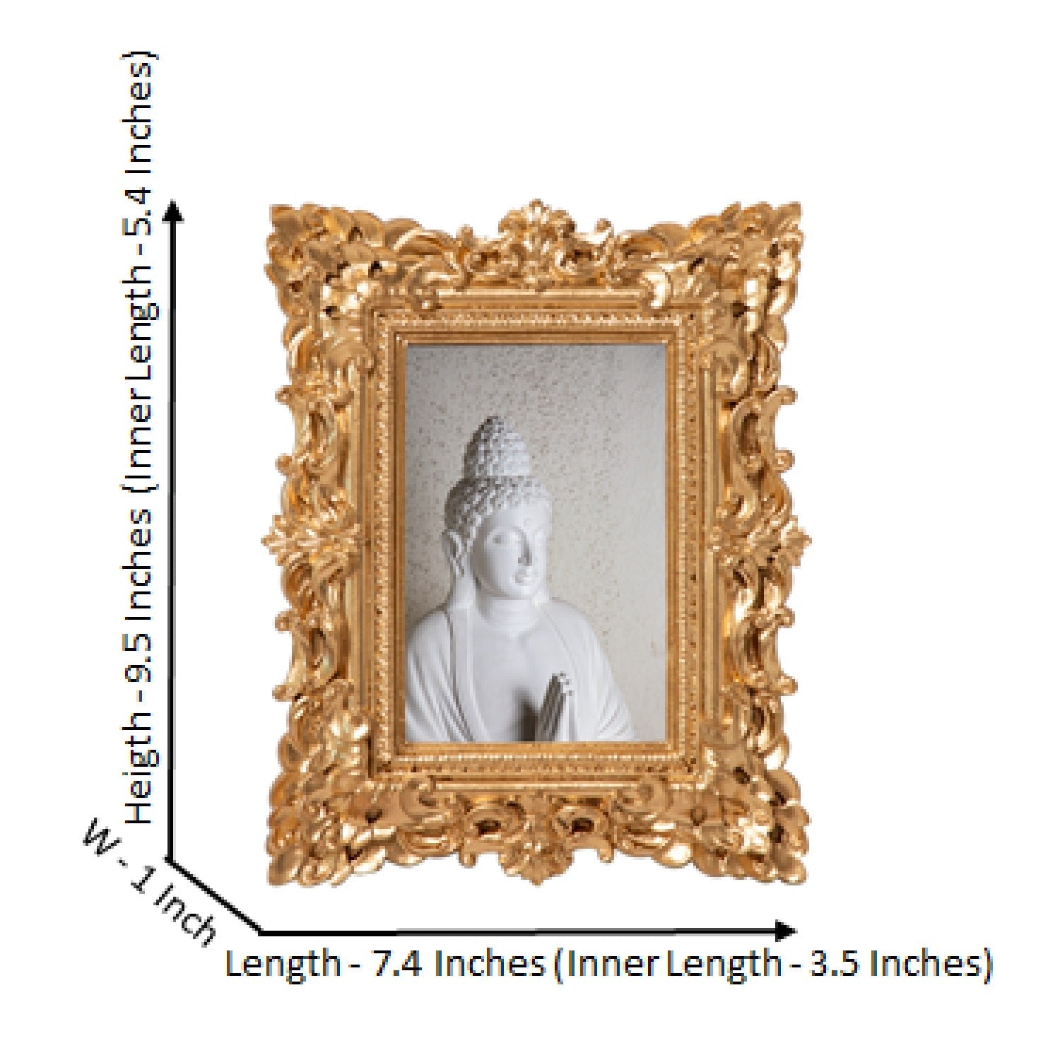 Gold Royal Photo Frame