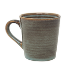 Studio Pottery Dove Blue Double Glazed Coffee Mug - 300 ML
