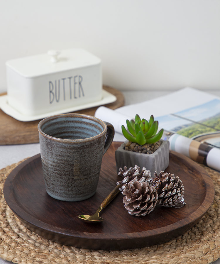 Double Glazed Ceramic Coffee Mug