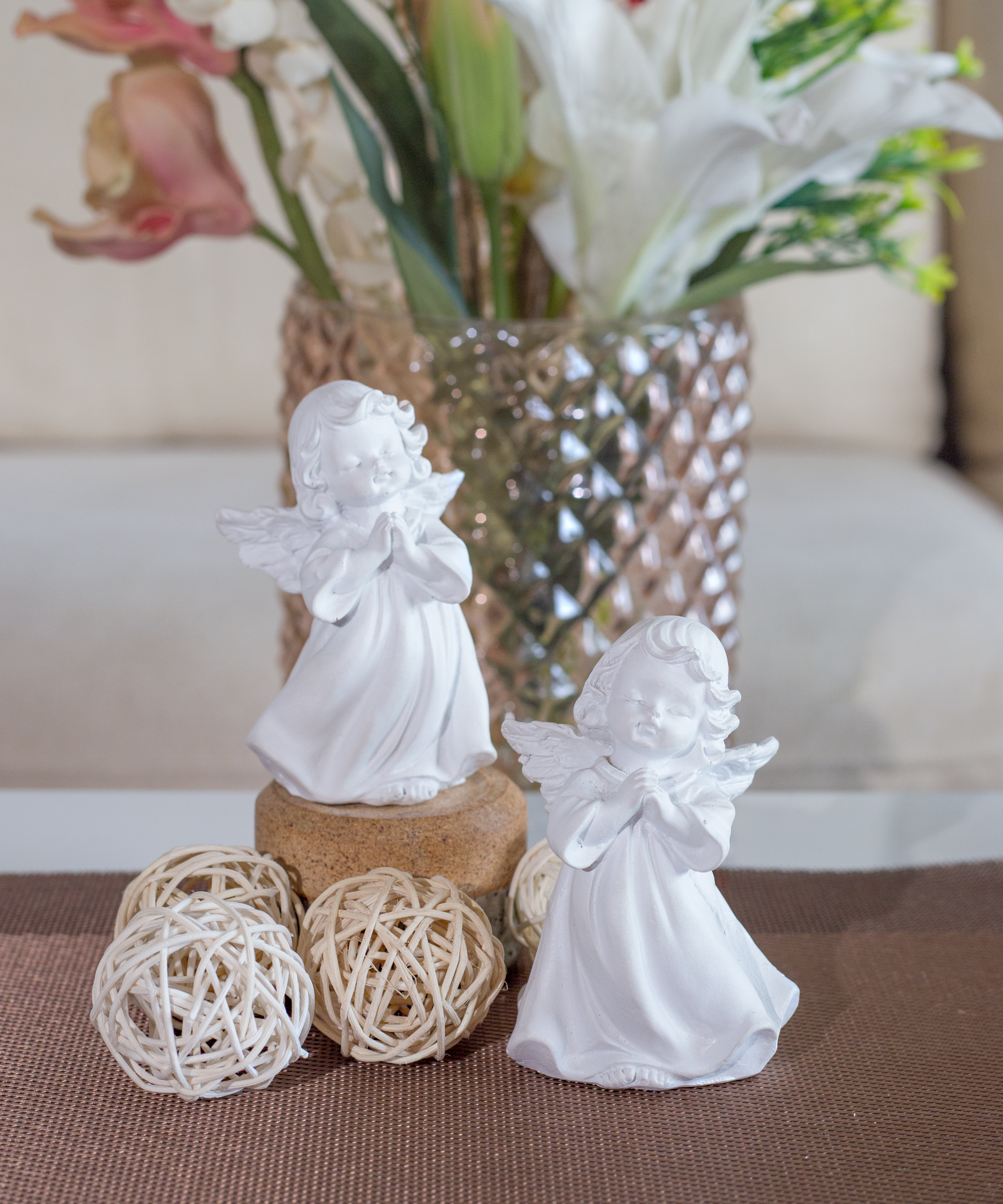 Joyful Dancing Angels - Set of 2