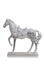 Nostalgia Intricate Silver Horse