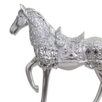 Nostalgia Intricate Silver Horse