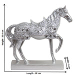 Nostalgia Intricate Silver Horse