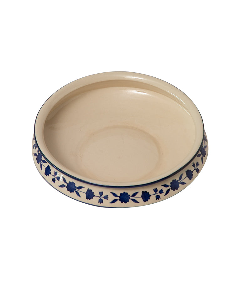 Off-White Ceramic Moroccan Urli