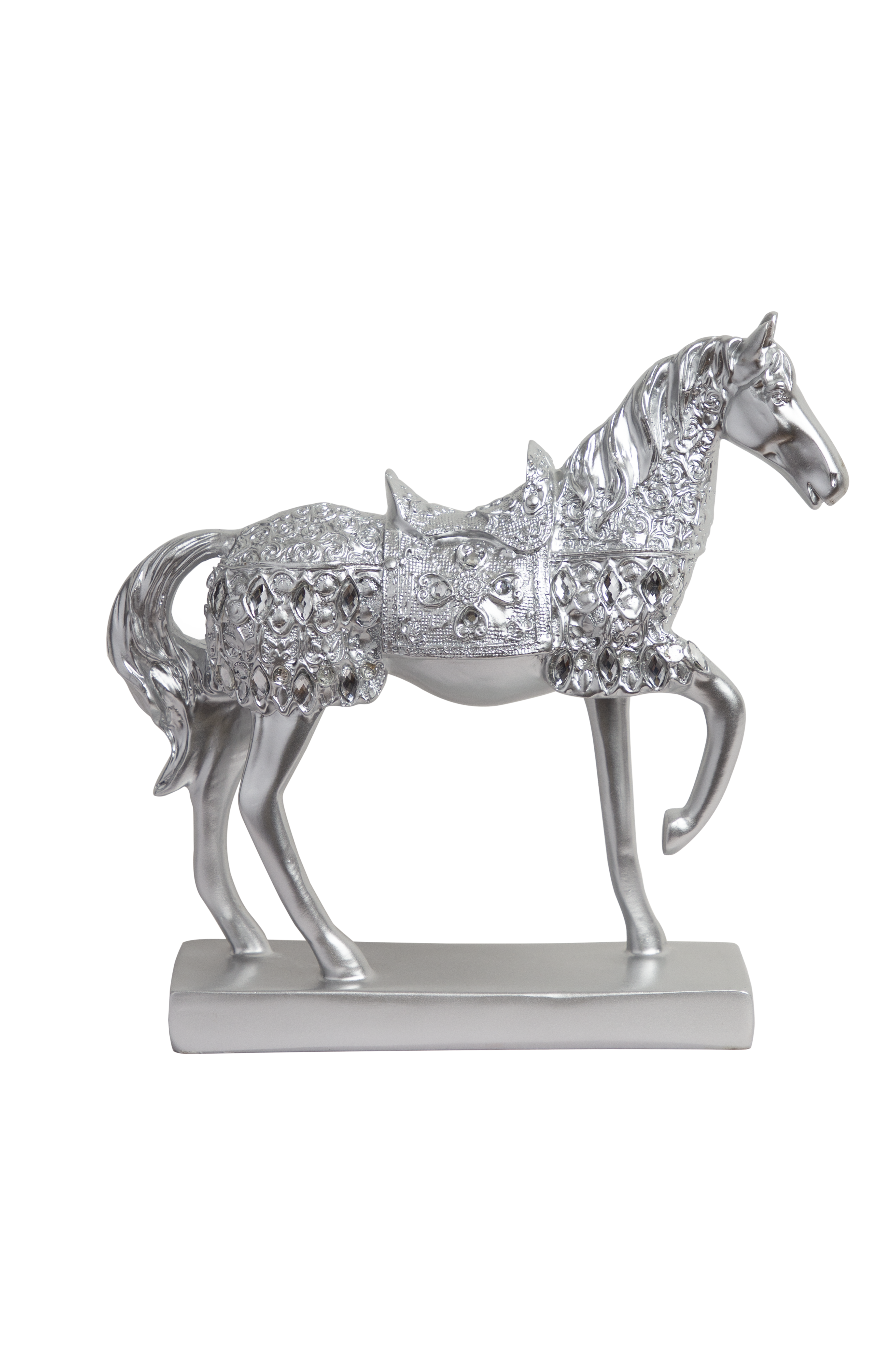 Nostalgia Intricate Silver Horse